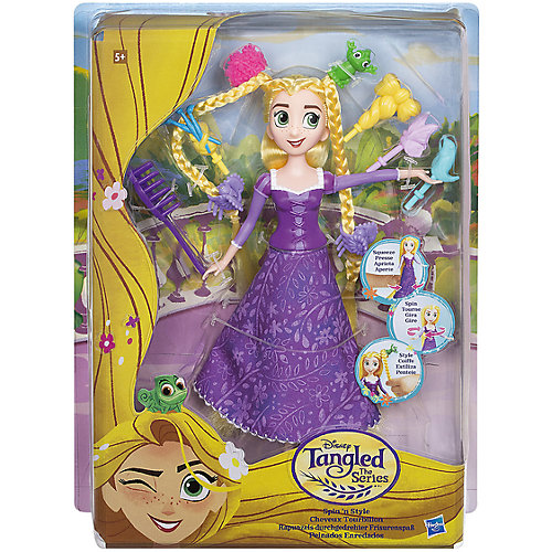 Кукла Disney Princess Рапунцель с модной прической от Hasbro