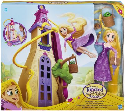 Набор с куклой Hasbro Disney Princess, Рапунцель. Запутанная история, Замок Рапунцель