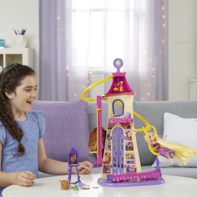 Набор с куклой Hasbro Disney Princess, Рапунцель. Запутанная история, Замок Рапунцель