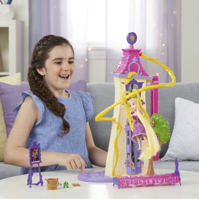Набор с куклой Hasbro Disney Princess, Рапунцель. Запутанная история, Замок Рапунцель