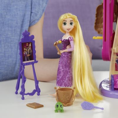 Набор с куклой Hasbro Disney Princess, Рапунцель. Запутанная история, Замок Рапунцель