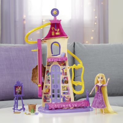 Набор с куклой Hasbro Disney Princess, Рапунцель. Запутанная история, Замок Рапунцель