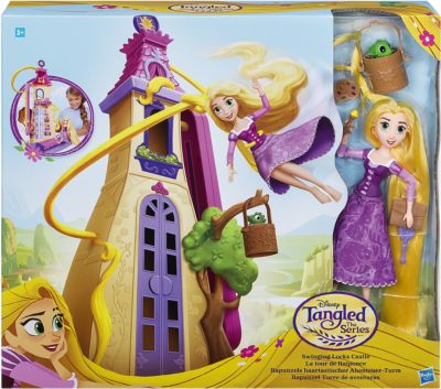 Набор с куклой Hasbro Disney Princess, Рапунцель. Запутанная история, Замок Рапунцель