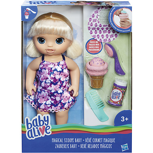 Интерактивная кукла Baby Alive Малышка с мороженным от Hasbro