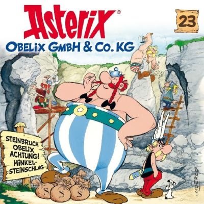 CD Asterix 23 - Obelix GMBH & Co.KG Hörbuch