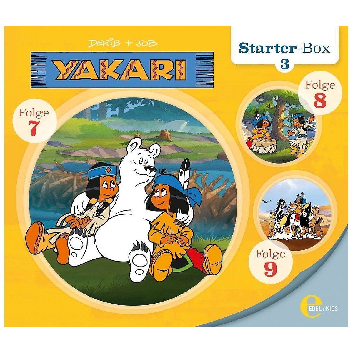 CD Yakari Starter Box 3 (3 CDs)