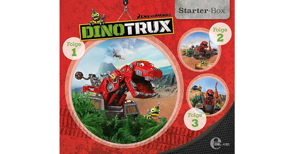 CD Dinotrux Starter-Box 1 (3 DCDs) Hörbuch