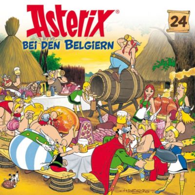 CD Asterix 24 - Asterix bei den Belgiern Hörbuch