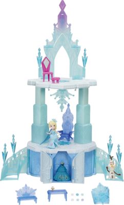 Большой замок для маленьких кукол 