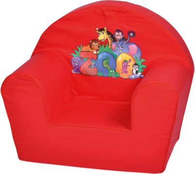 Kindersessel - ��Zoo�� rot