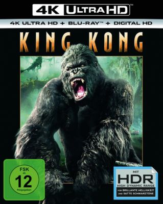 BLU-RAY King Kong - (4K UHD) Hrbuch