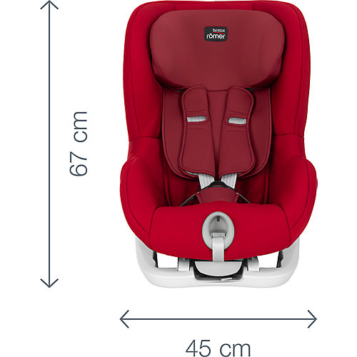Автокресло Britax Romer King II Black Series 9-18 кг Cosmos Black - черный от Britax Römer