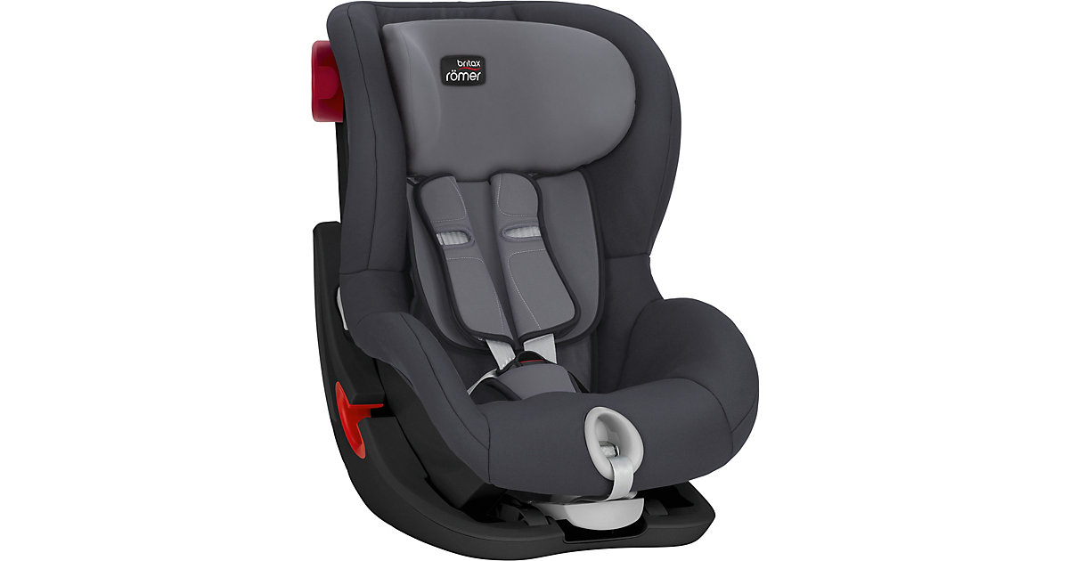 Auto-Kindersitz King II, Black Series, Storm Grey grau Gr. 9-18 kg