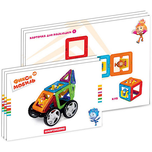 Магнитный конструктор Fixie Wow set, MAGFORMERS от MAGFORMERS