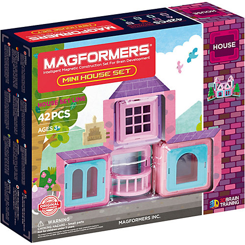 Магнитный конструктор MAGFORMERS Mini House Set 42 от MAGFORMERS