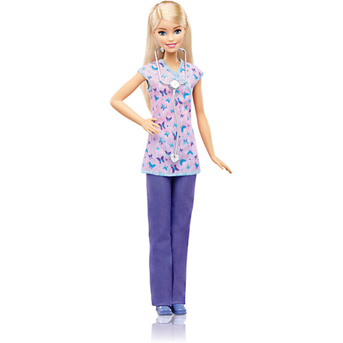 Кукла Barbie из серии «Кем быть?» Врач, 29 см от Mattel
