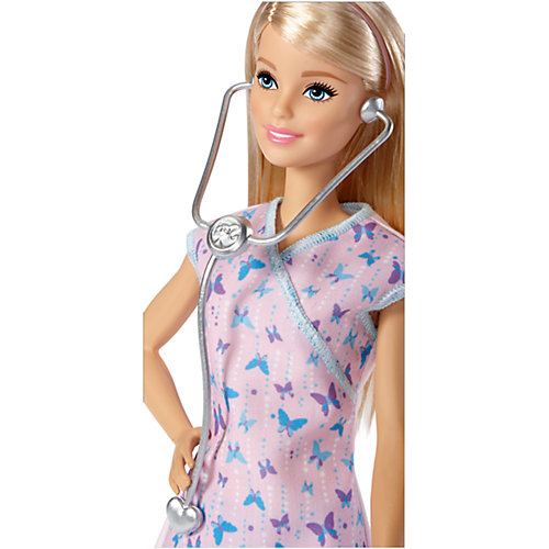 Кукла Barbie из серии «Кем быть?» Врач, 29 см от Mattel