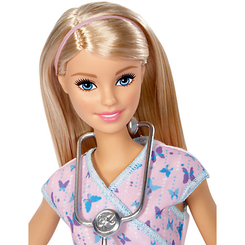 Кукла Barbie из серии «Кем быть?» Врач, 29 см от Mattel