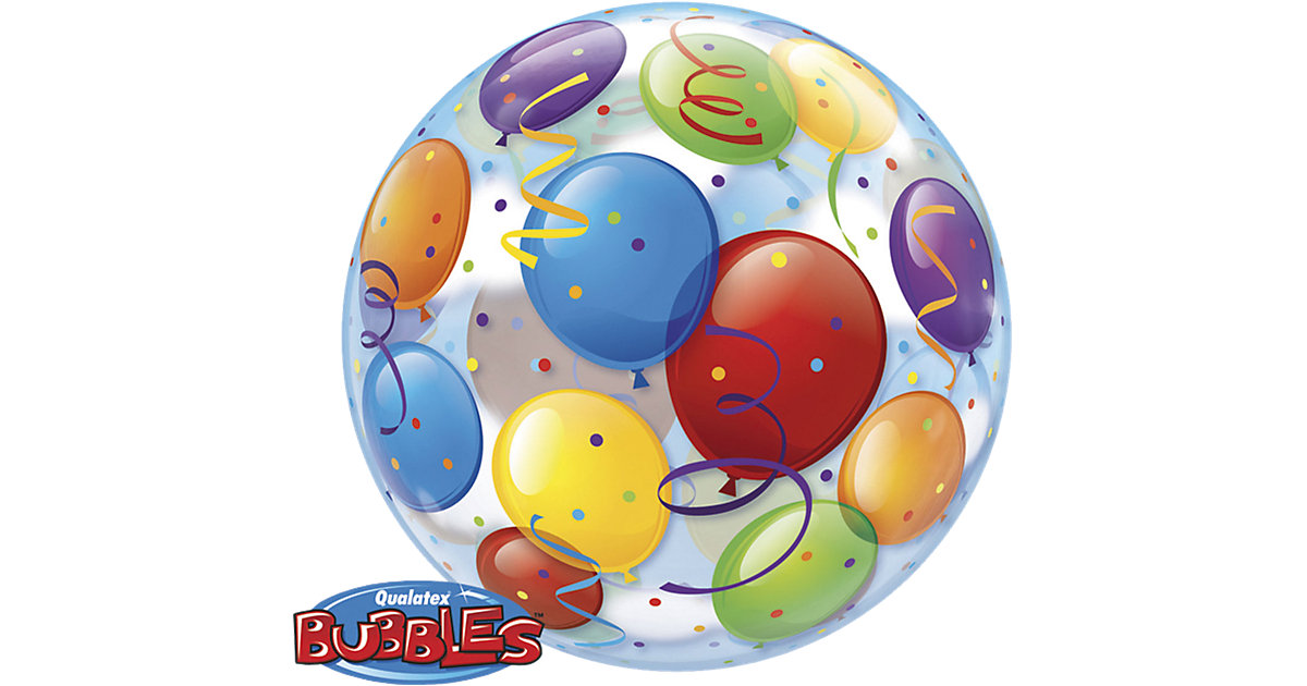 Luftballon Bubble Balloon Ballons mehrfarbig
