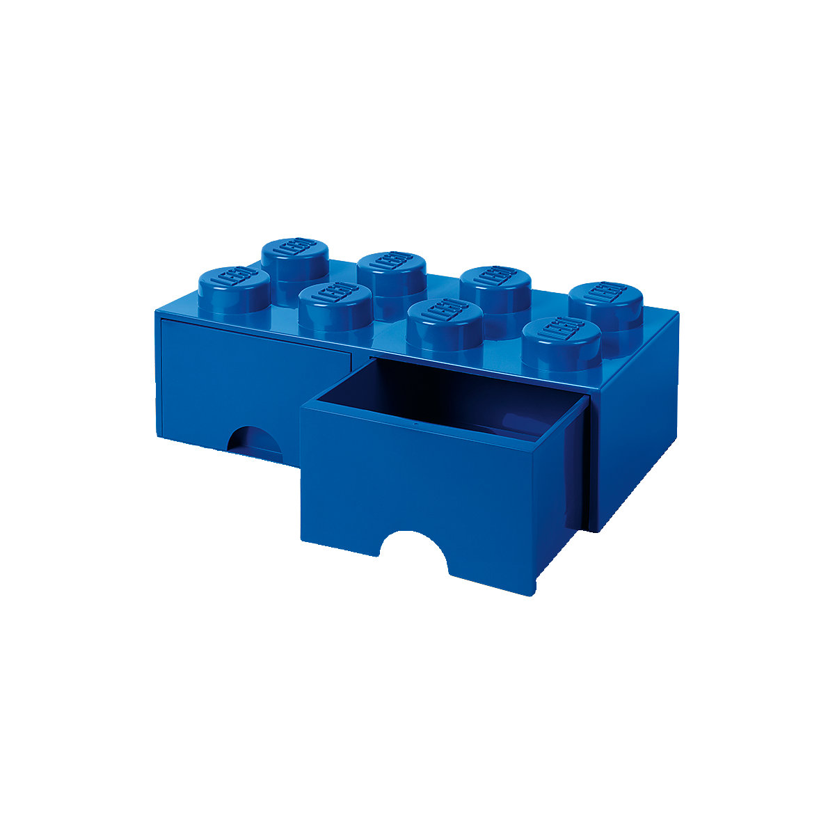 LEGO® Aufbewahrungsbox Storage Brick 8er blau mit Schublade 50 x 25 x 18 cm