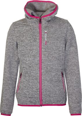 Killtec M/ädchen Abine Jr Strickfleecejacke Mit Kapuze