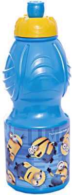 Бутылка пластиковая 400 мл., Миньоны