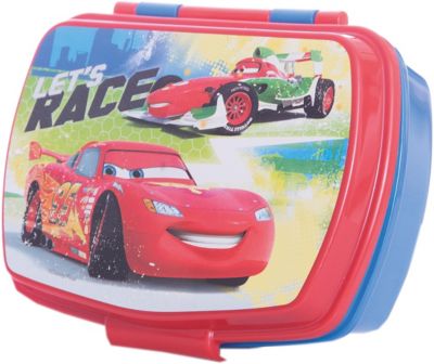 Ланч-бокс пластиковый 17х14х5,6, Тачки Грани гонок