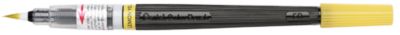 Кисть с краской Colour Brush в блистере,лимонно-желтый цвет Pentel