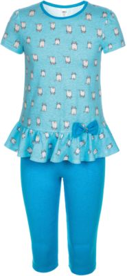 Комплект: туника и бриджи M&D для девочки