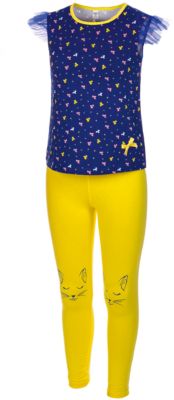 Комплект: футболка и леггинсы M&D для девочки