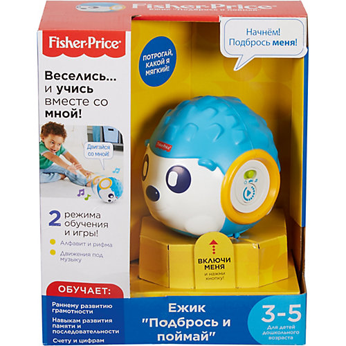 Игрушка Fisher-Price Ежик "Подбрось и поймай" серия "Смейся и учись от Mattel