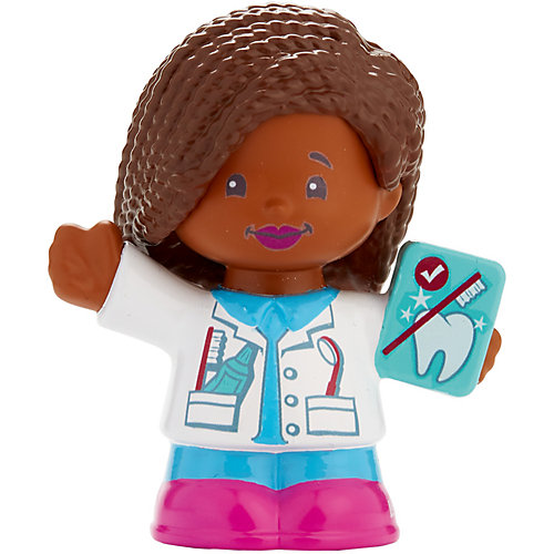 Базовая фигурка Fisher-Price Little People Дантист Audrey от Mattel