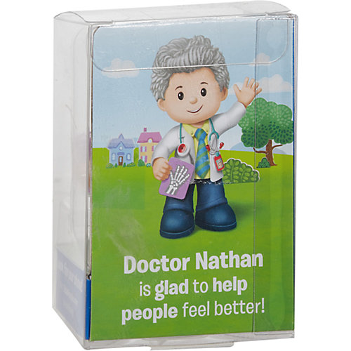 Базовая фигурка Fisher-Price Little People Доктор Nathan от Mattel
