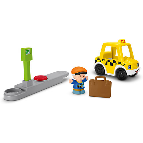 Транспортное средство Fisher-Price Little People Going Places Taxi от Mattel