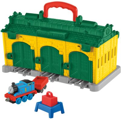Переносной игровой набор Томас и его друзья "Остановка" Депо Тидмут
