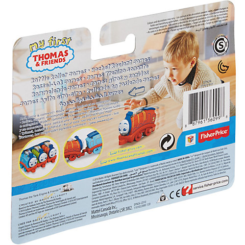 Томас и его друзья Паровозик Джеймс с крутящимися шариками от Mattel