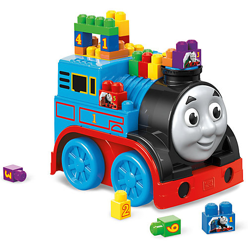 Большой паровоз - конструктор, MEGA BLOKS Томас и друзья от Mattel