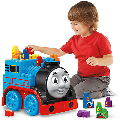 Большой паровоз - конструктор, MEGA BLOKS Томас и друзья от Mattel