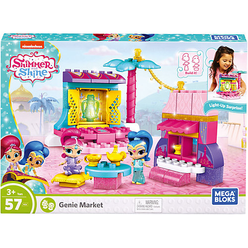 Игровой набор MEGA BLOKS Шиммер и Шайн "Рынок джинников" от Mattel