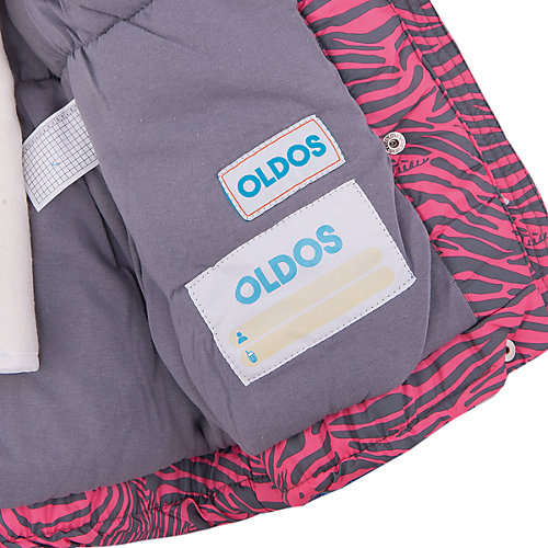 Комплект Oldos Active "Берта": куртка и полукомбинезон - розовый от OLDOS