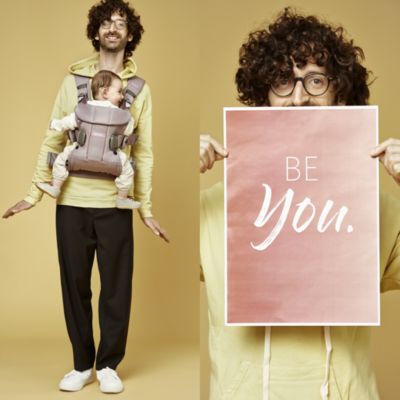 Рюкзак-переноска BabyBjorn ONE Mesh, лавандовый