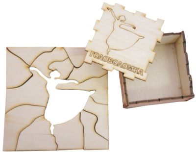 Головоломка "Балерина", Полноцвет