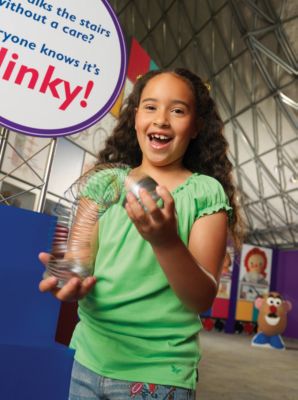 Пружинка металлическая серебрянная,Slinky