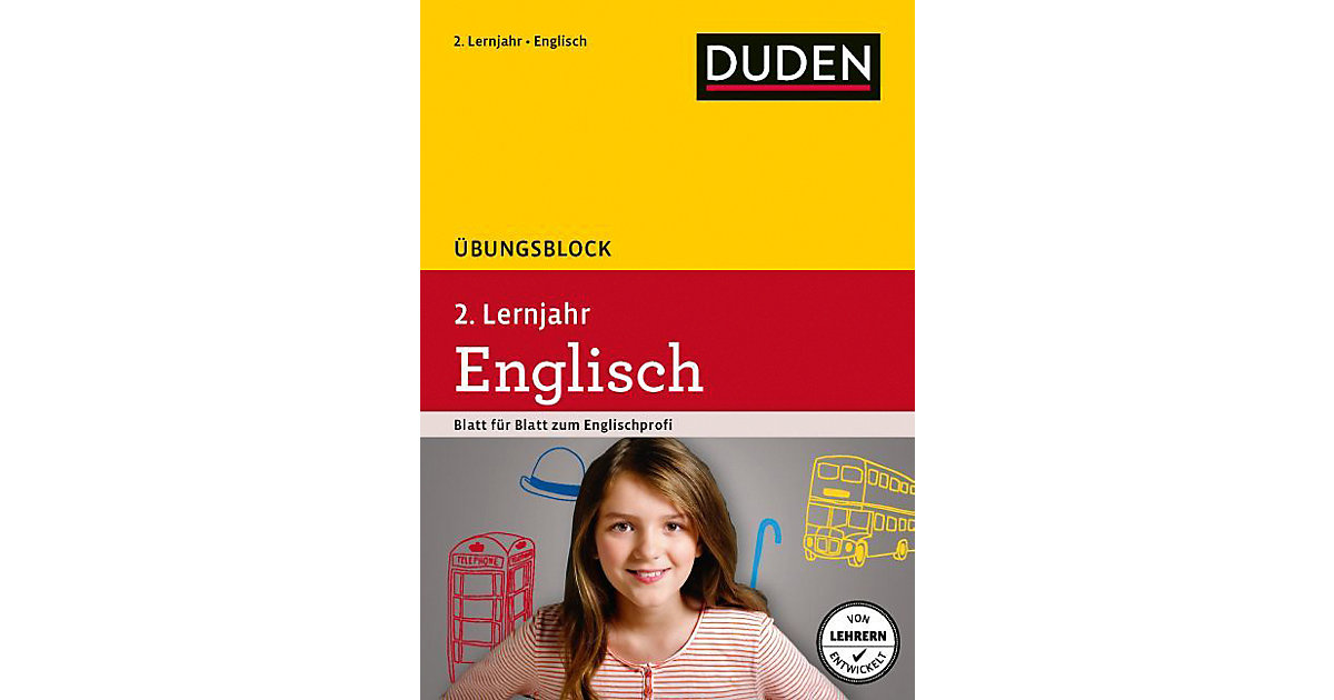 Buch - Duden Übungsblock Englisch 2. Lernjahr