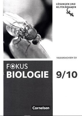 Buch - Fokus Biologie, Gymnasium Niedersachsen G9, Neubearbeitung: 9./10. Schuljahr, Lsungen und Hilfekrtchen