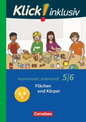 Buch - Klick! inklusiv: 5./6. Schuljahr - Fl�chen und K�rper