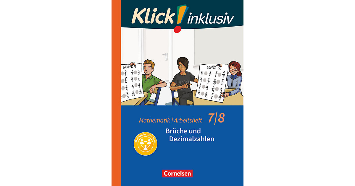 Buch - Klick! inklusiv: 7./8. Schuljahr - Brüche und Dezimalzahlen