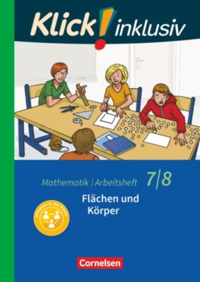 Buch - Klick! inklusiv: 7./8. Schuljahr - Fl�chen und K�rper