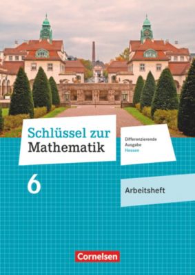 Buch - Schlüssel zur Mathematik, Differenzierende Ausgabe Hessen: 6. Schuljahr, Arbeitsheft