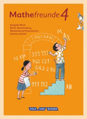 Buch - Mathefreunde, Ausgabe Nord 2015: 4. Schuljahr, Schlerbuch mit Kartonbeilagen